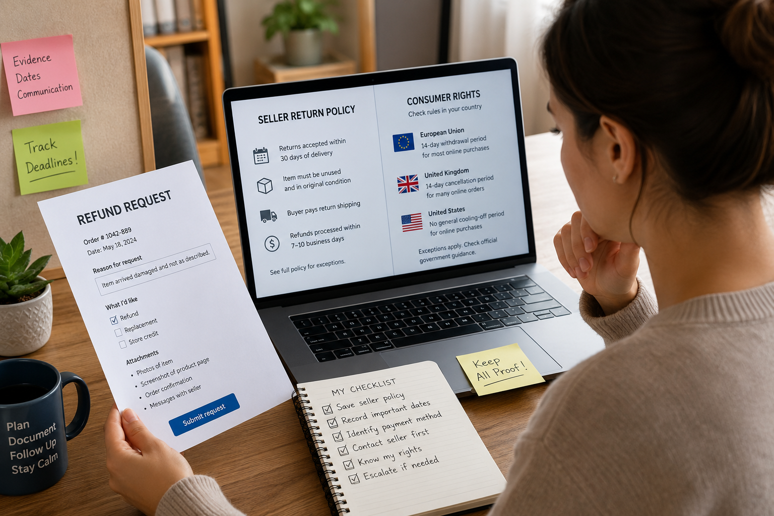 Refund rights by country: what changes before you request money back checklist